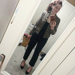 Sugarlips zipup military style jacket